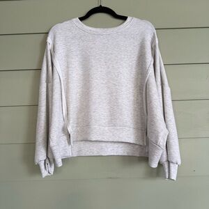 Light Gray Crewneck Sweatshirt